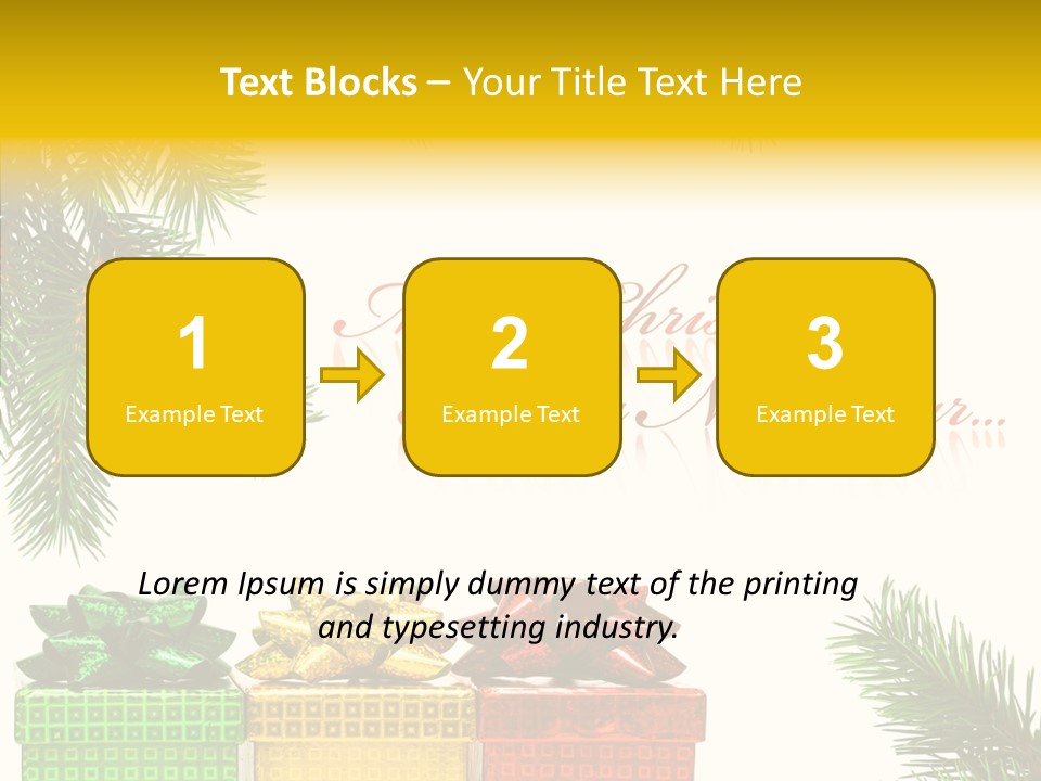 Celebrate Needle Happy PowerPoint Template