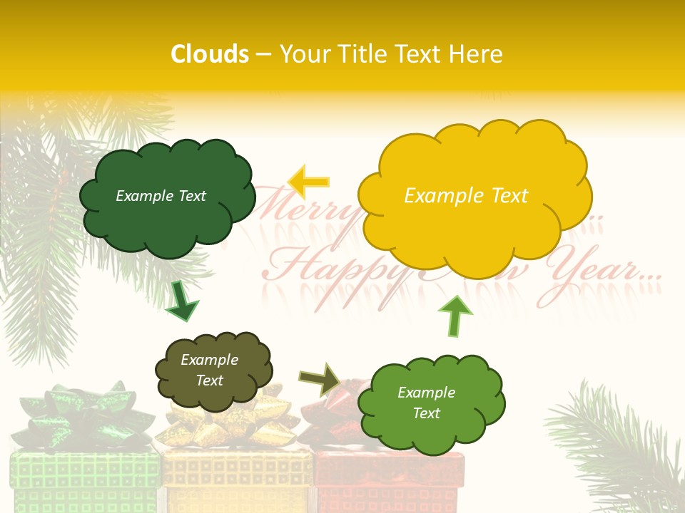 Celebrate Needle Happy PowerPoint Template