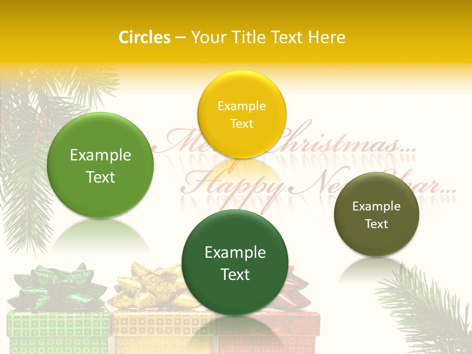 Celebrate Needle Happy PowerPoint Template