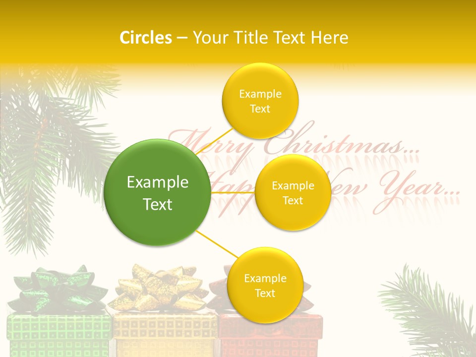 Celebrate Needle Happy PowerPoint Template