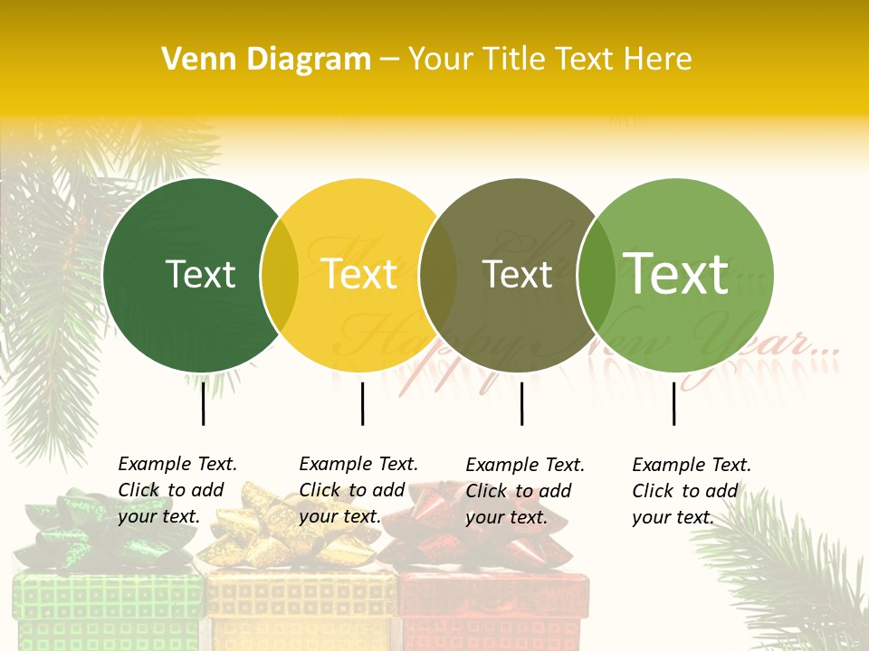 Celebrate Needle Happy PowerPoint Template