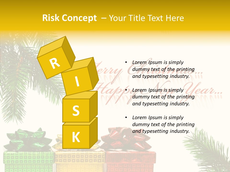 Celebrate Needle Happy PowerPoint Template