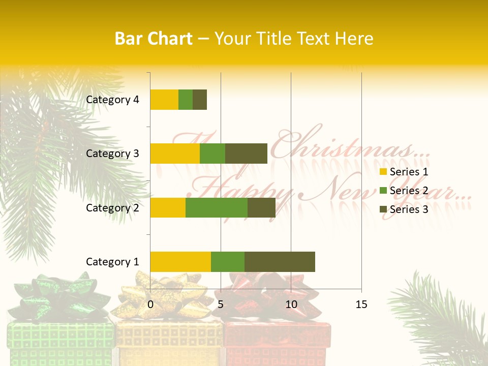 Celebrate Needle Happy PowerPoint Template