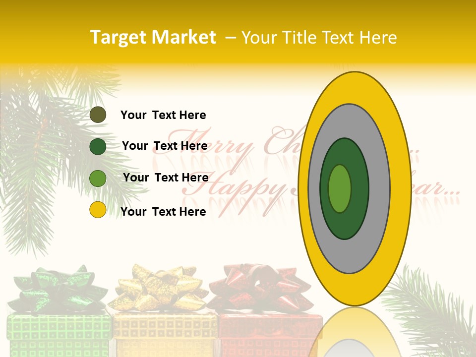 Celebrate Needle Happy PowerPoint Template