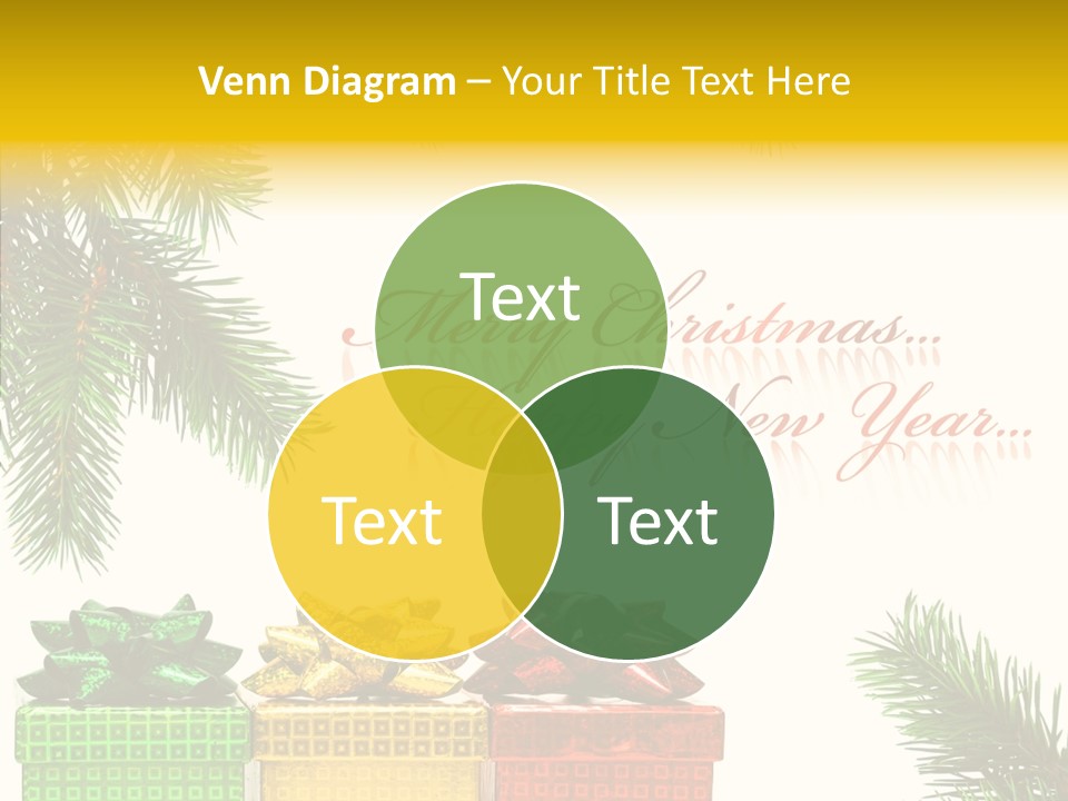 Celebrate Needle Happy PowerPoint Template