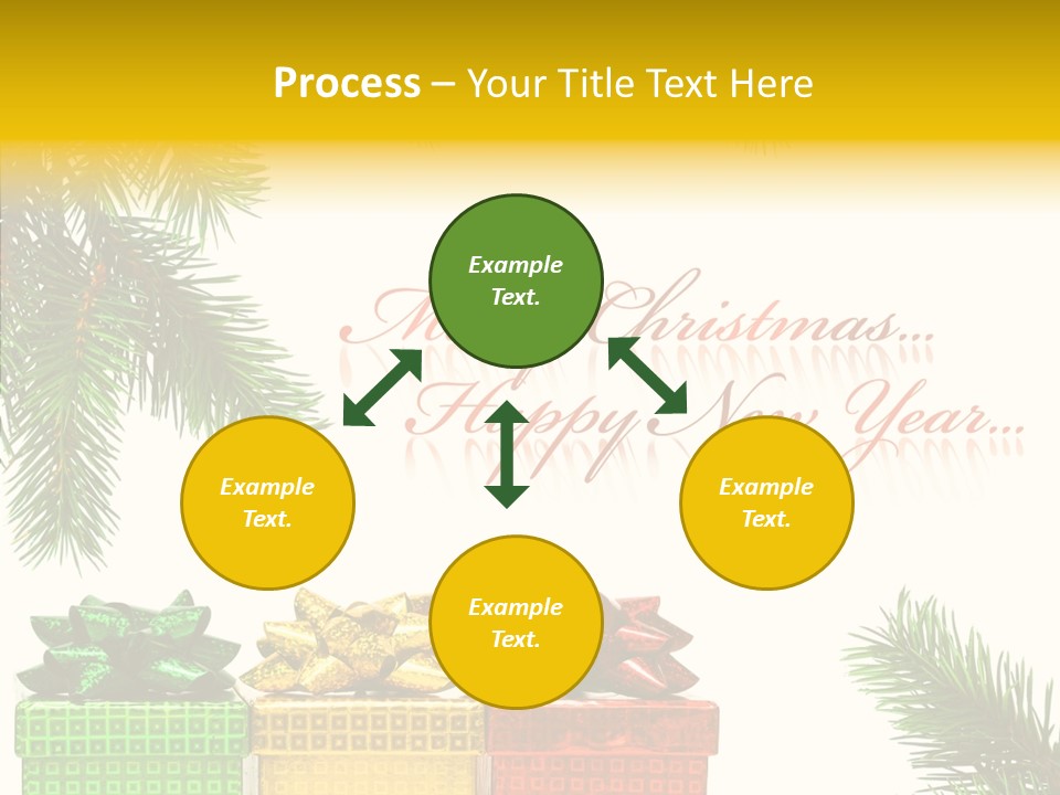 Celebrate Needle Happy PowerPoint Template