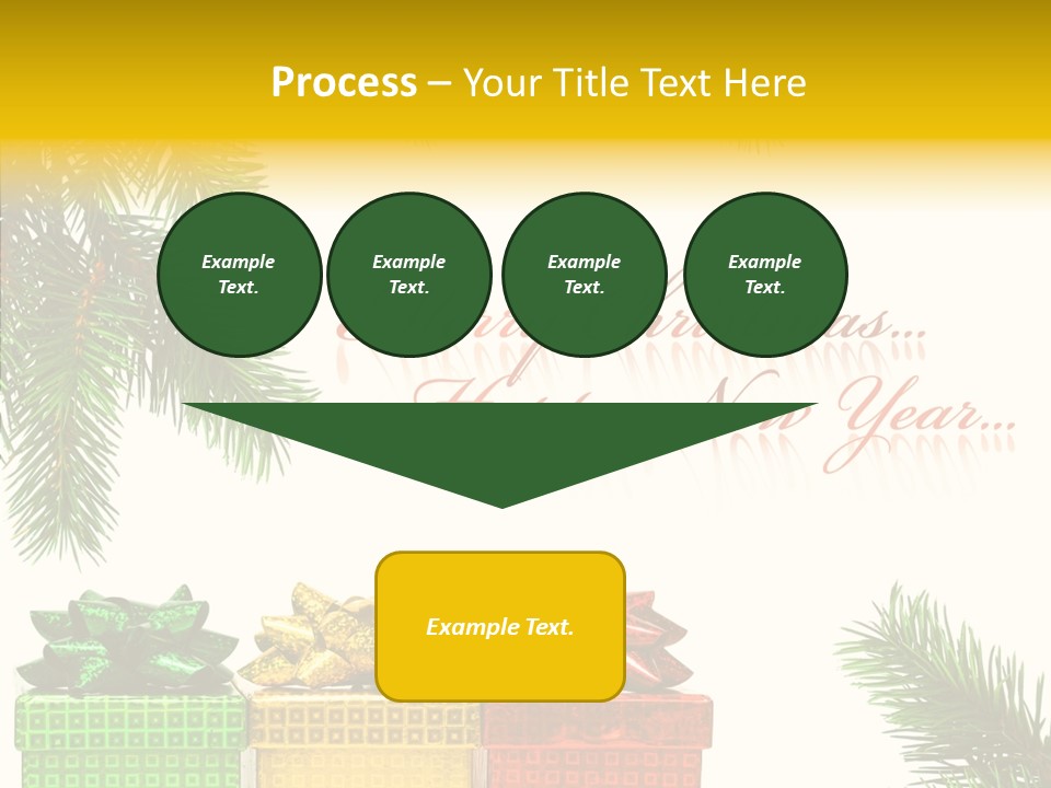 Celebrate Needle Happy PowerPoint Template