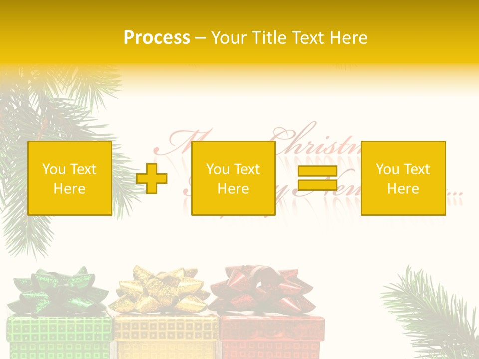 Celebrate Needle Happy PowerPoint Template