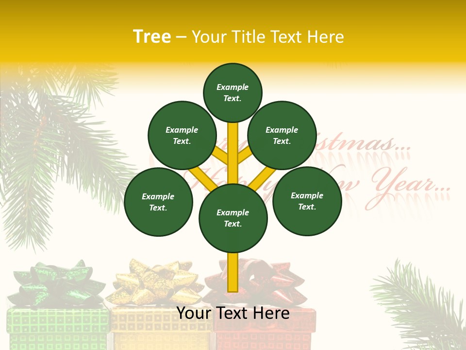 Celebrate Needle Happy PowerPoint Template