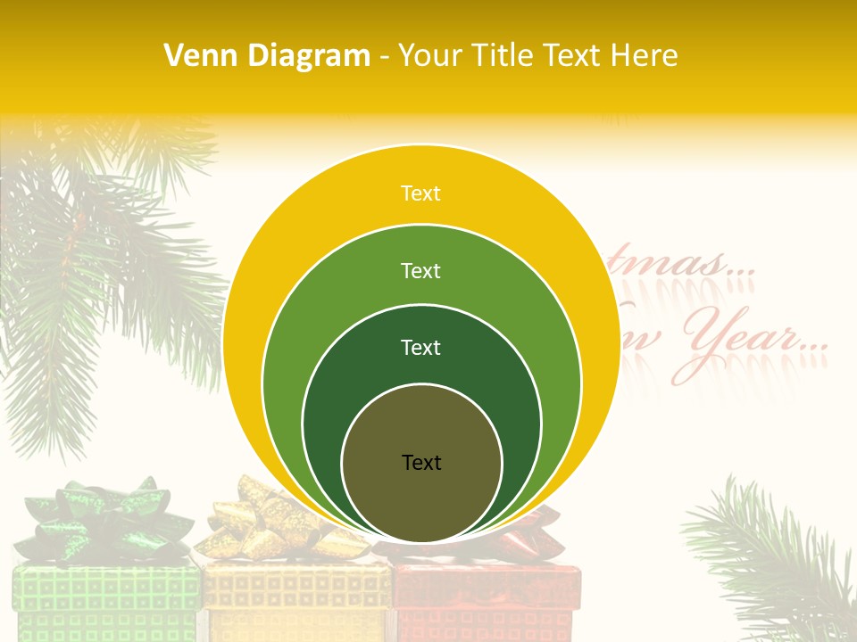 Celebrate Needle Happy PowerPoint Template