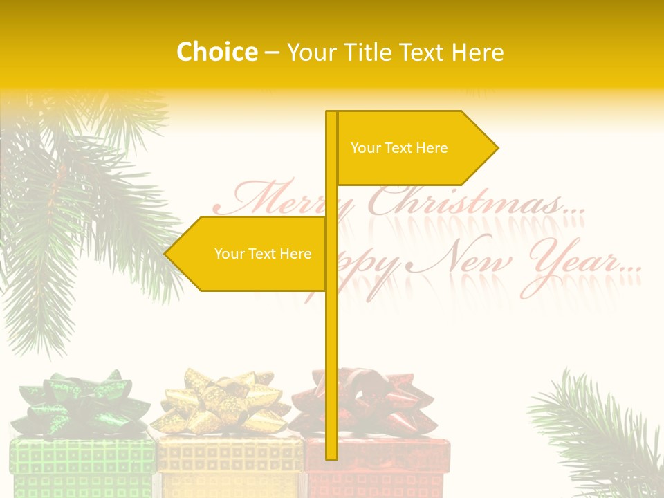 Celebrate Needle Happy PowerPoint Template