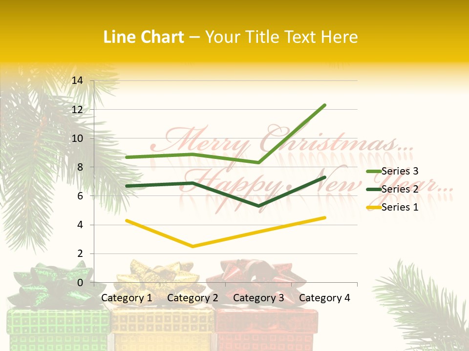 Celebrate Needle Happy PowerPoint Template