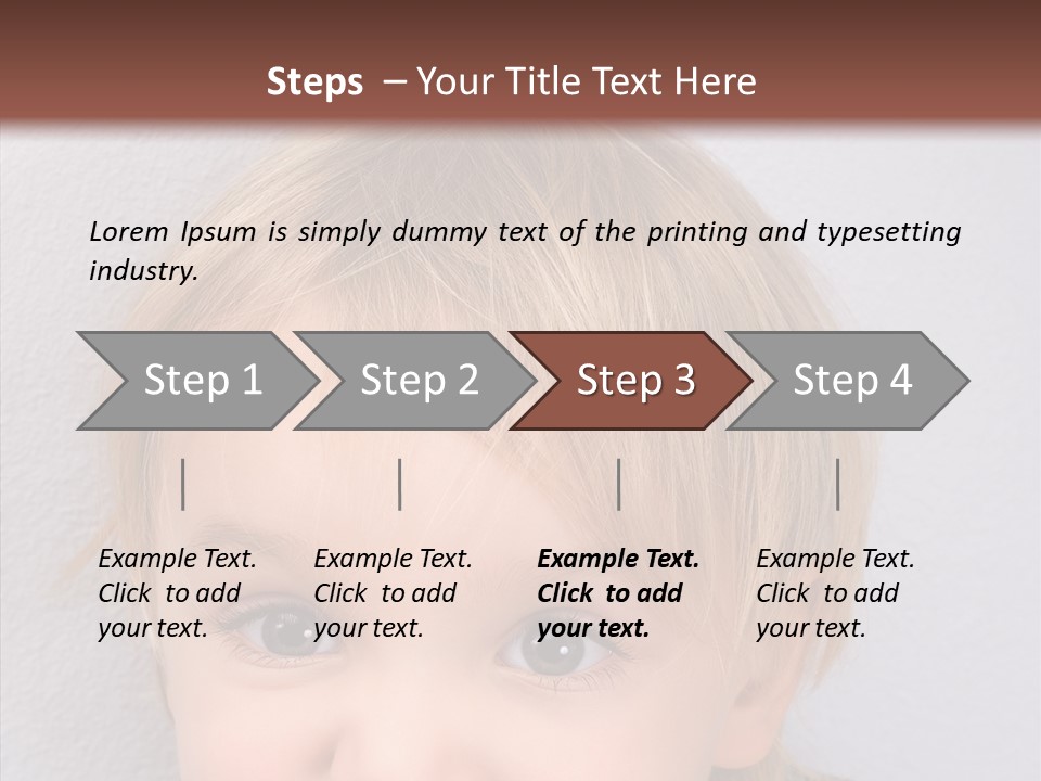 Happy Growth Tape PowerPoint Template
