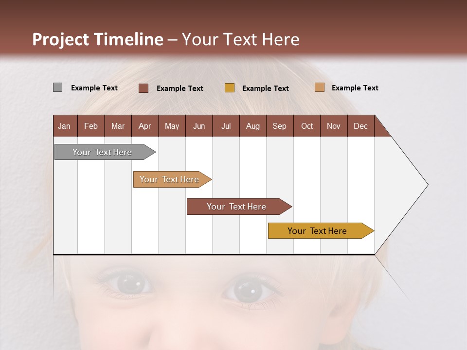 Happy Growth Tape PowerPoint Template