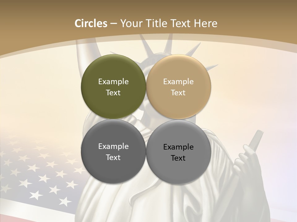 Old Patriotic Proud PowerPoint Template