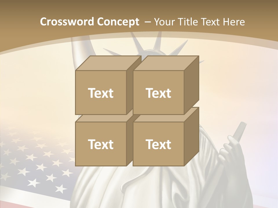 Old Patriotic Proud PowerPoint Template