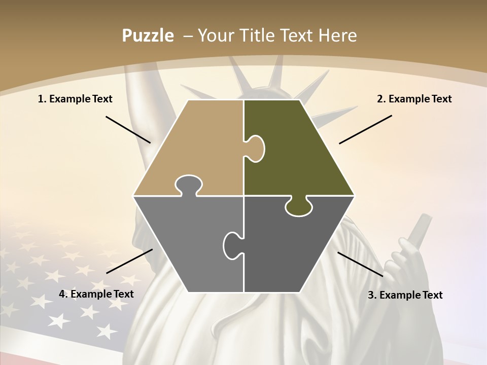 Old Patriotic Proud PowerPoint Template