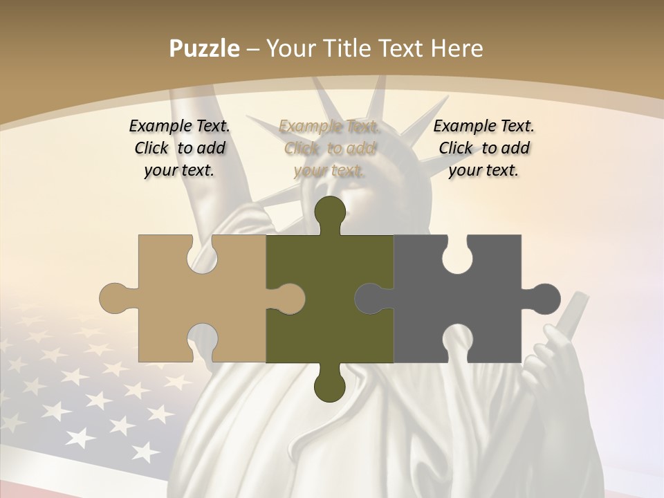 Old Patriotic Proud PowerPoint Template