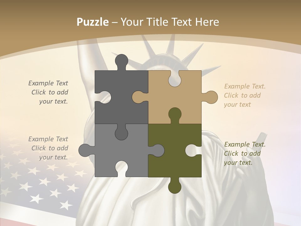 Old Patriotic Proud PowerPoint Template