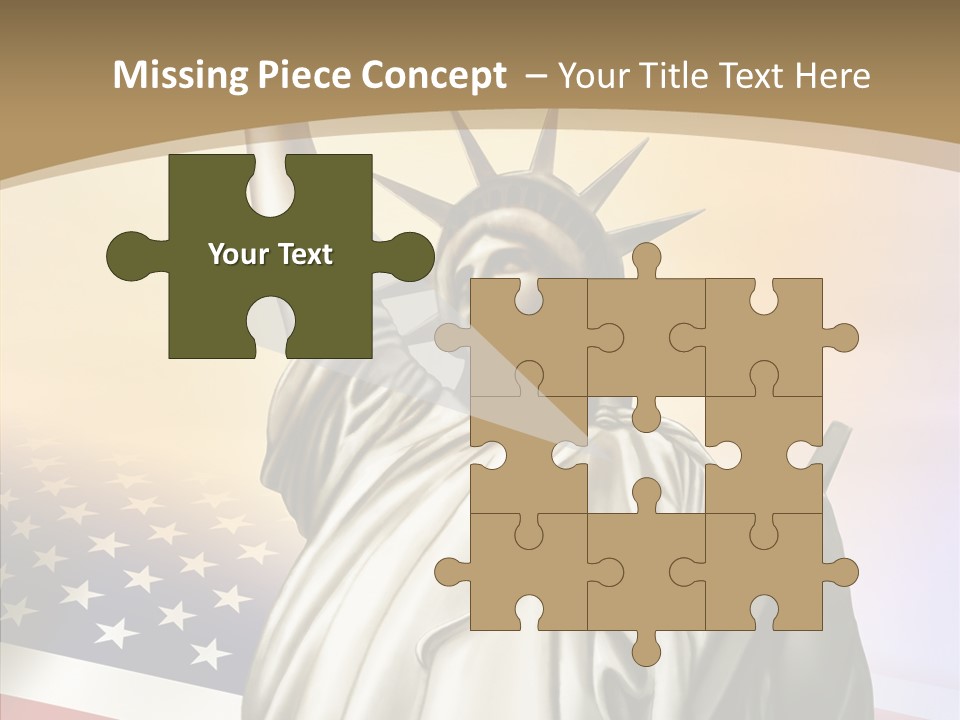 Old Patriotic Proud PowerPoint Template