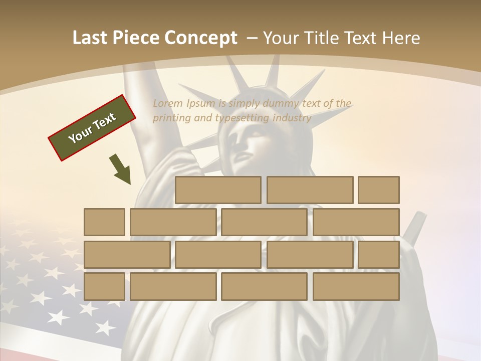Old Patriotic Proud PowerPoint Template