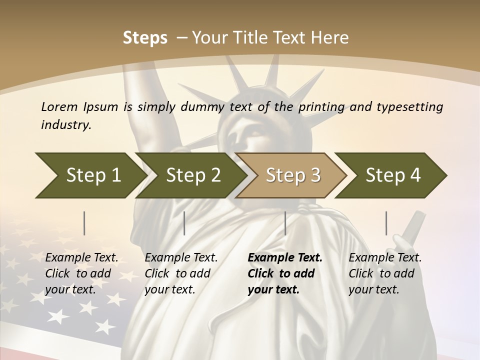 Old Patriotic Proud PowerPoint Template