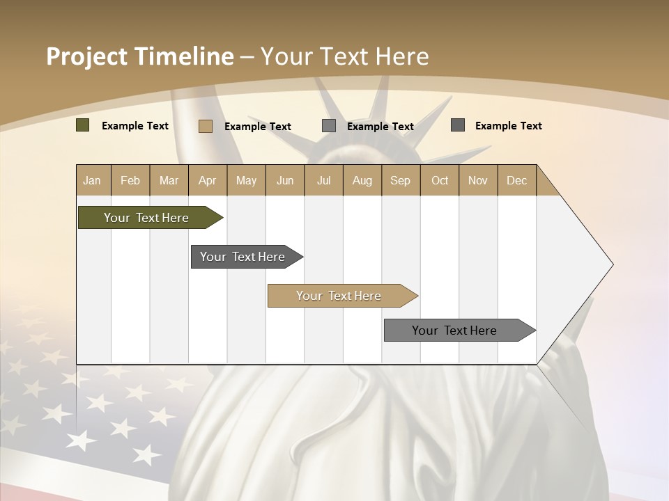 Old Patriotic Proud PowerPoint Template