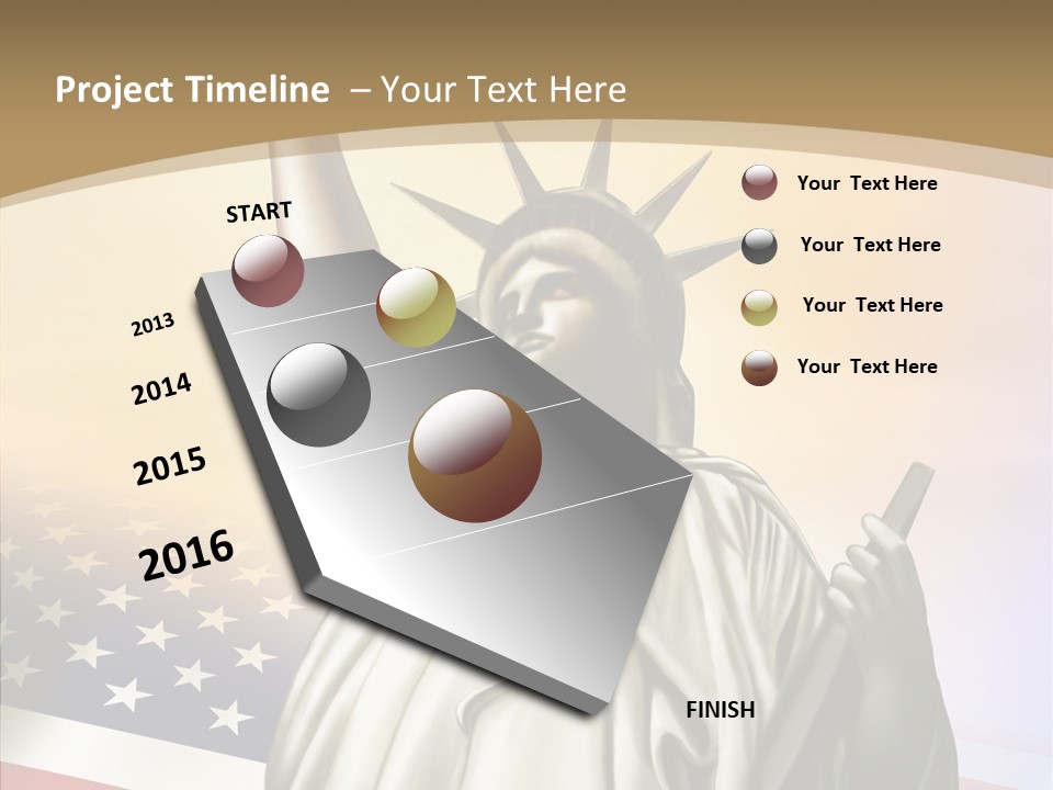 Old Patriotic Proud PowerPoint Template