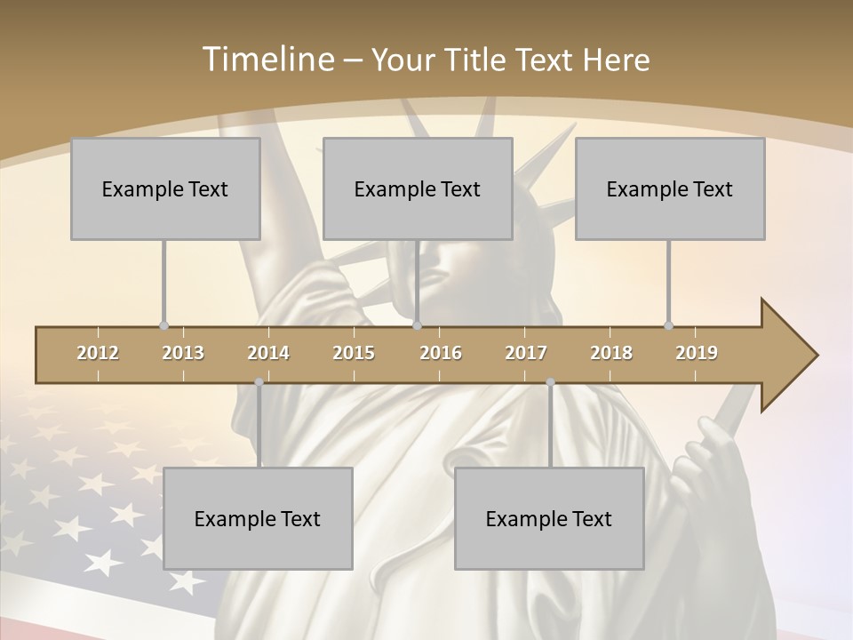 Old Patriotic Proud PowerPoint Template