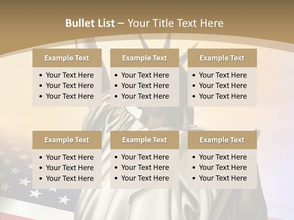 Old Patriotic Proud PowerPoint Template