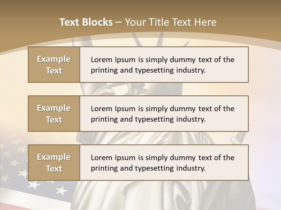 Old Patriotic Proud PowerPoint Template