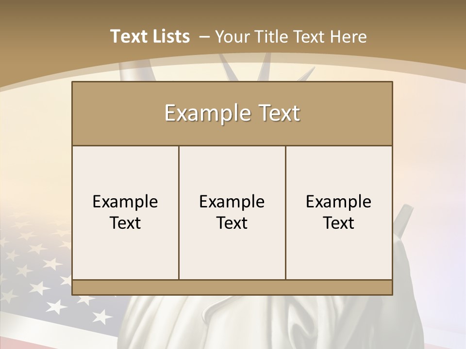 Old Patriotic Proud PowerPoint Template