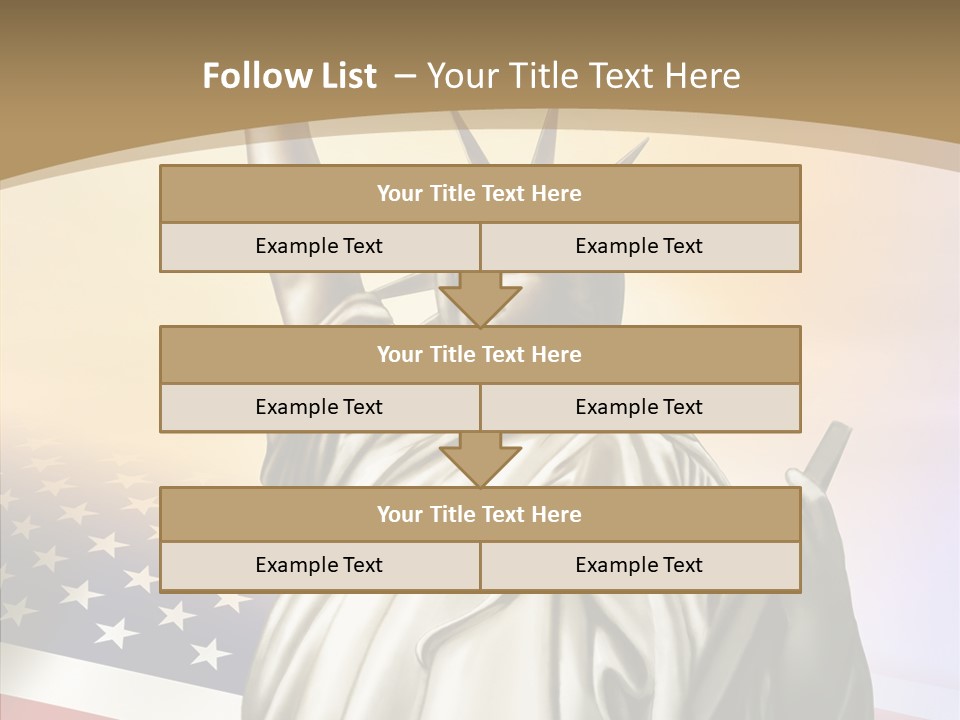 Old Patriotic Proud PowerPoint Template