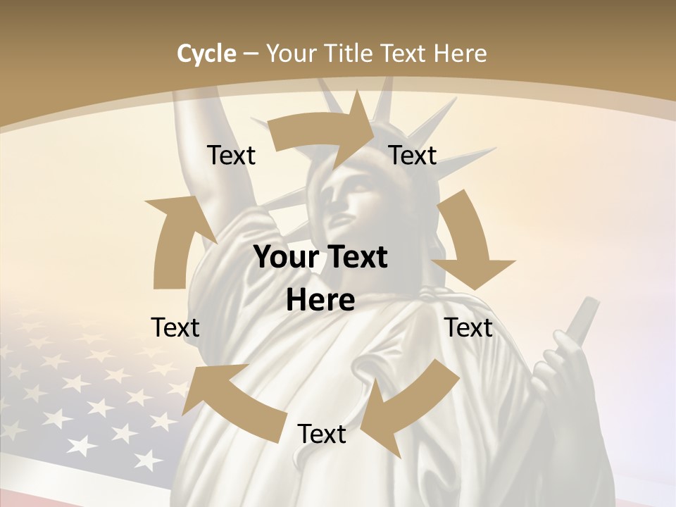 Old Patriotic Proud PowerPoint Template