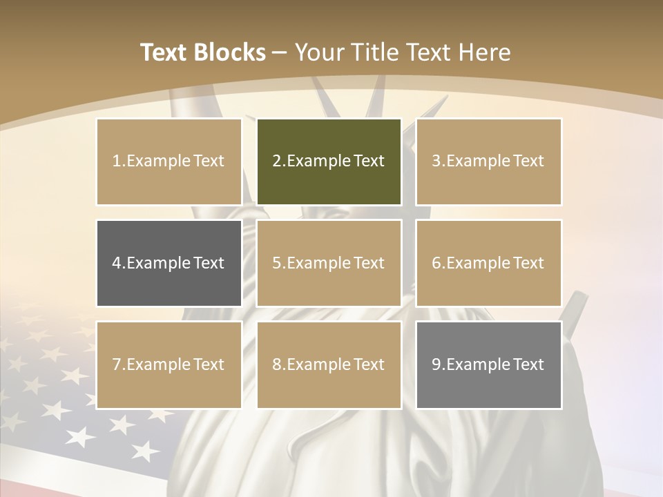 Old Patriotic Proud PowerPoint Template