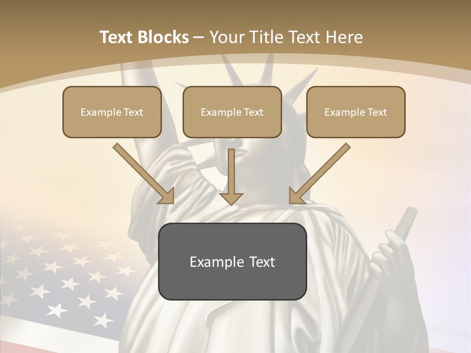 Old Patriotic Proud PowerPoint Template