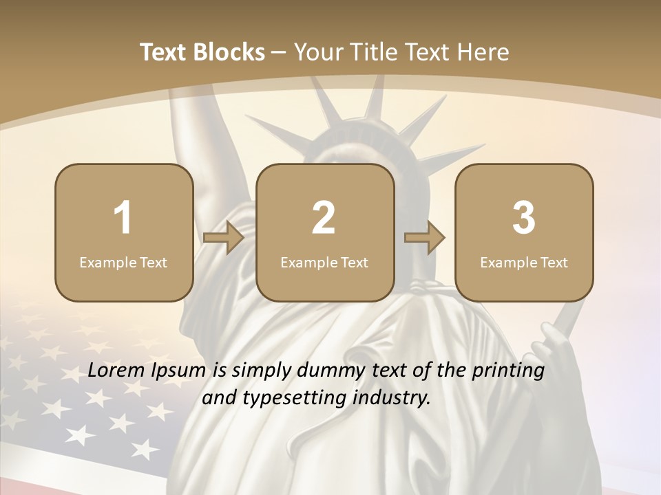 Old Patriotic Proud PowerPoint Template