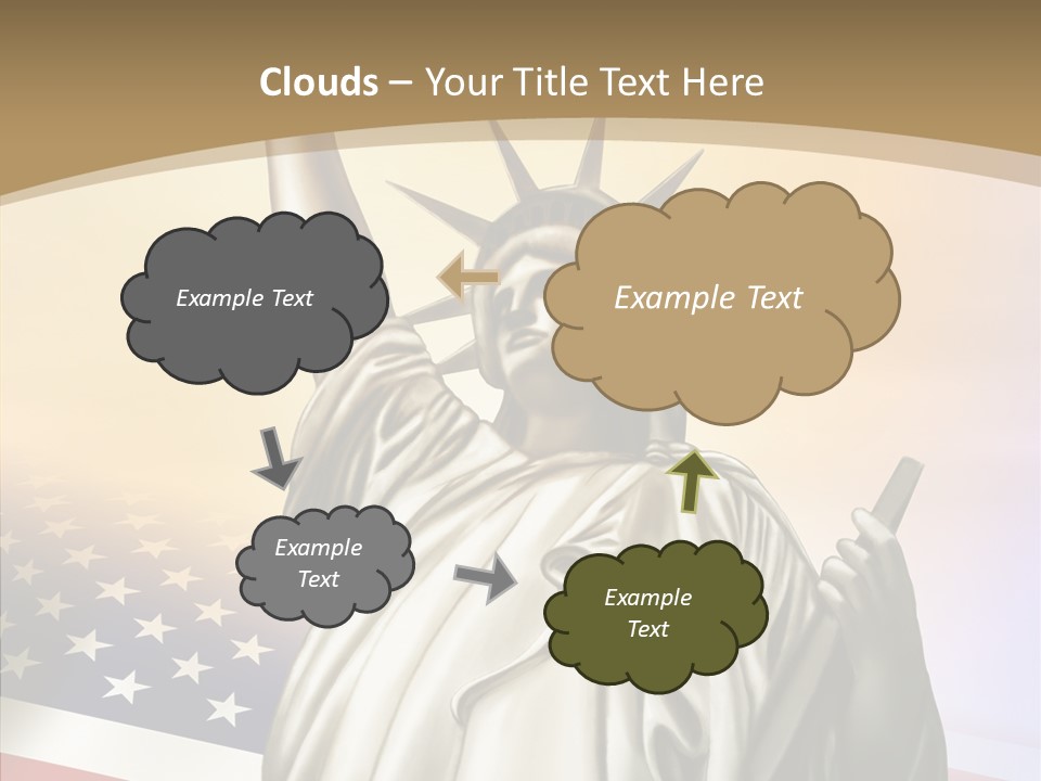 Old Patriotic Proud PowerPoint Template