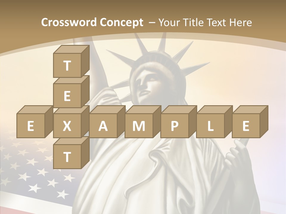 Old Patriotic Proud PowerPoint Template