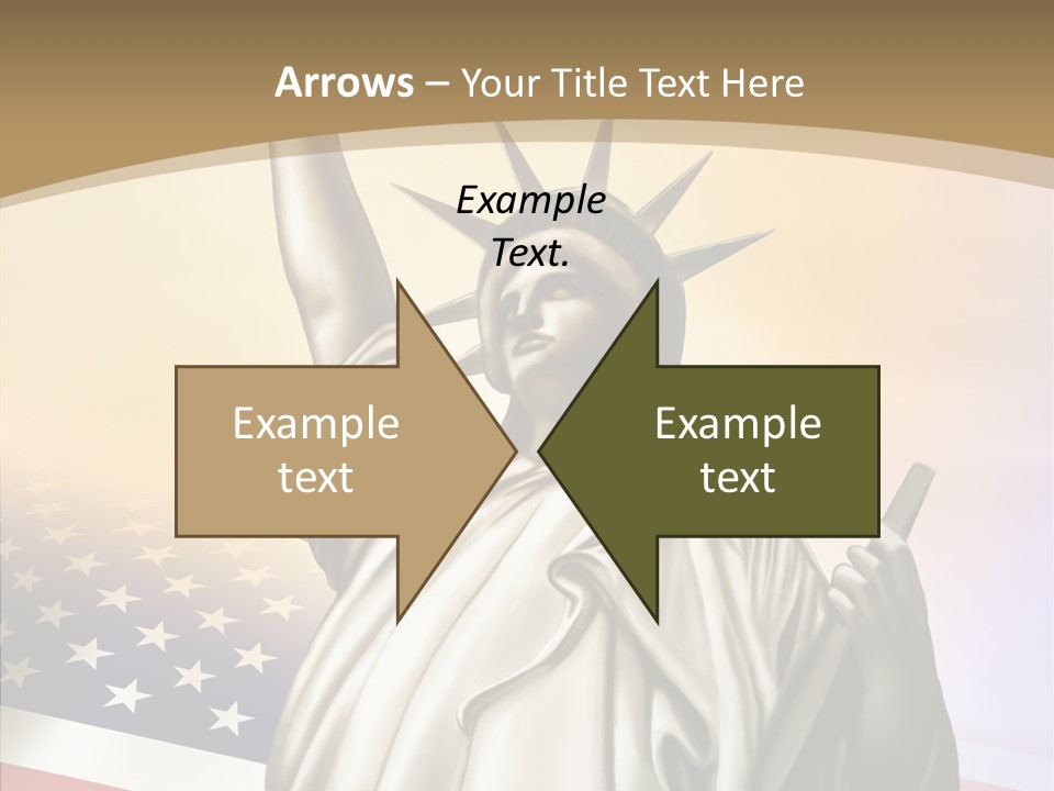 Old Patriotic Proud PowerPoint Template