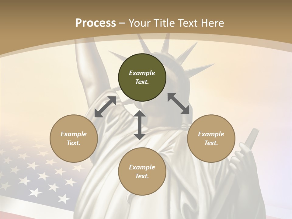 Old Patriotic Proud PowerPoint Template