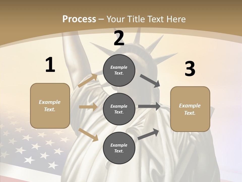 Old Patriotic Proud PowerPoint Template