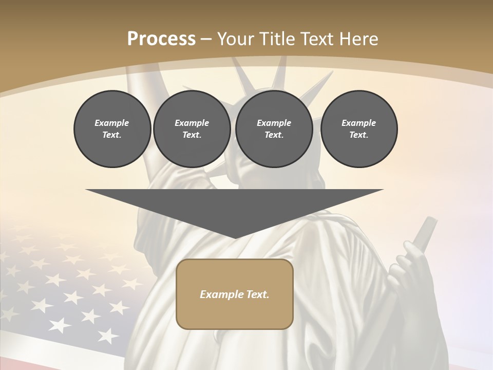 Old Patriotic Proud PowerPoint Template