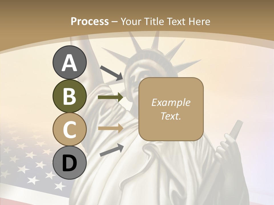 Old Patriotic Proud PowerPoint Template