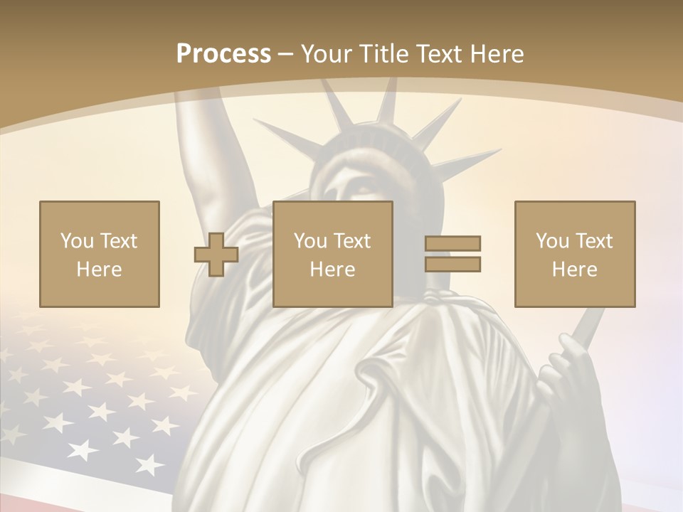 Old Patriotic Proud PowerPoint Template