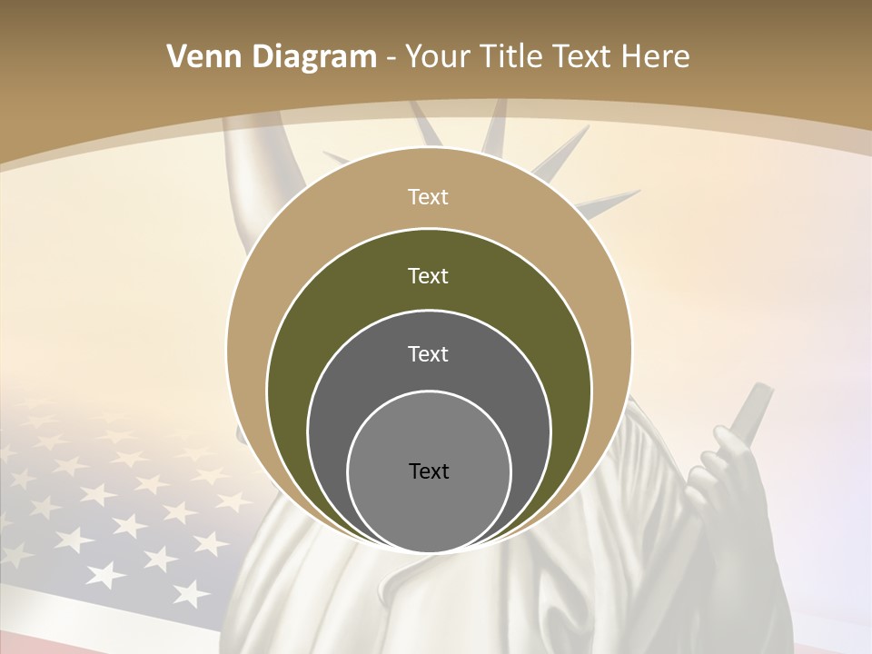 Old Patriotic Proud PowerPoint Template