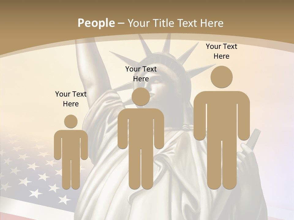 Old Patriotic Proud PowerPoint Template