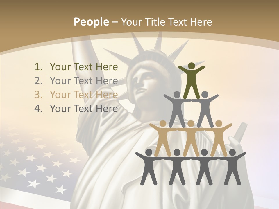Old Patriotic Proud PowerPoint Template