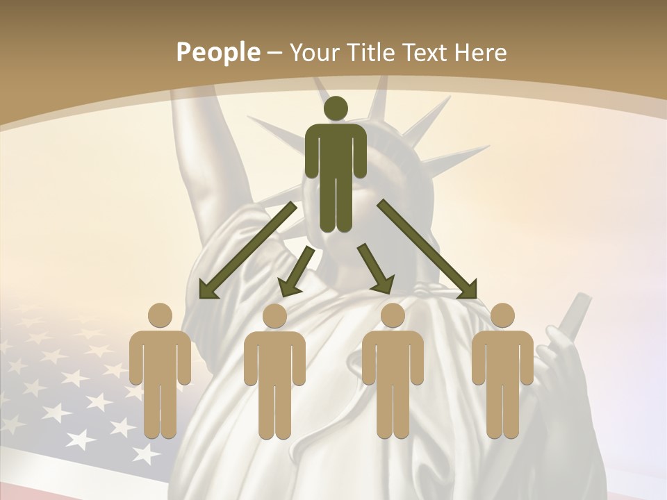 Old Patriotic Proud PowerPoint Template