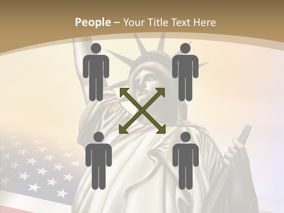Old Patriotic Proud PowerPoint Template